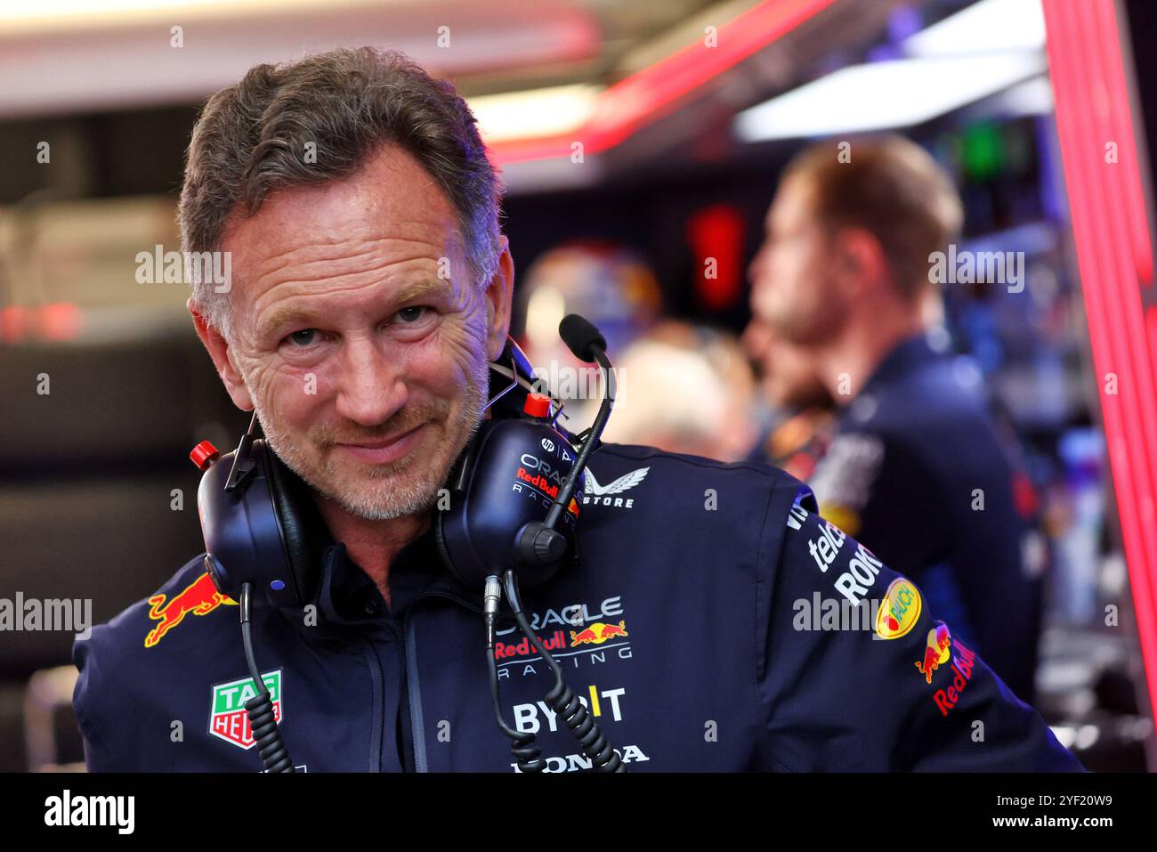 Sao Paulo, Brésil. 02 novembre 2024. Christian Horner (GBR) Red Bull Racing Team principal. 02.11.2024. Championnat du monde de formule 1, Rd 21, Grand Prix du Brésil, Sao Paulo, Brésil, sprint et journée de qualification. Le crédit photo devrait se lire : XPB/Alamy Live News. Banque D'Images