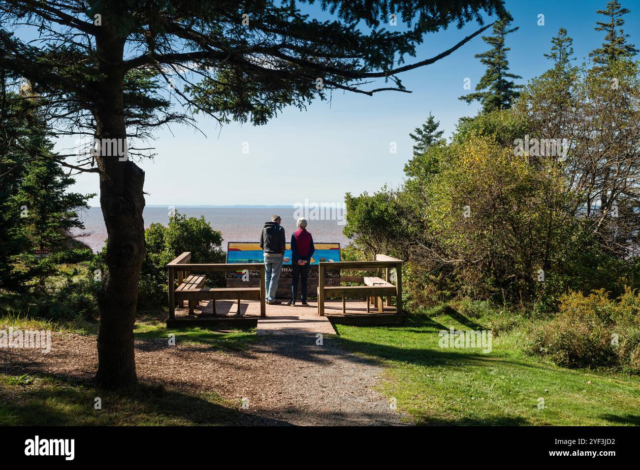 Parc Burntcoat Head   Maitland, Nouvelle-Écosse, CAN Banque D'Images