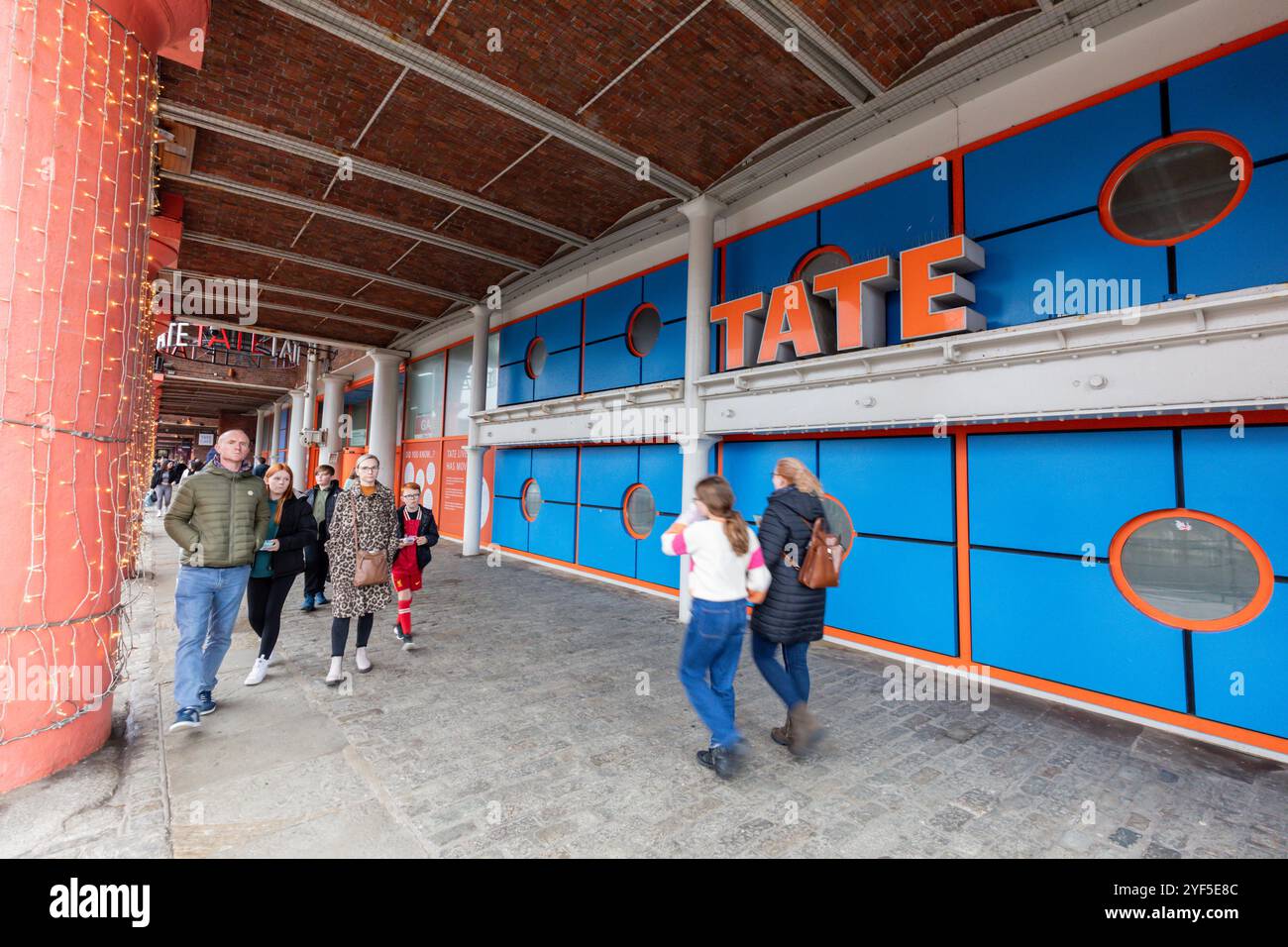 La Tate Gallery, Liverpool, Royaume-Uni Banque D'Images