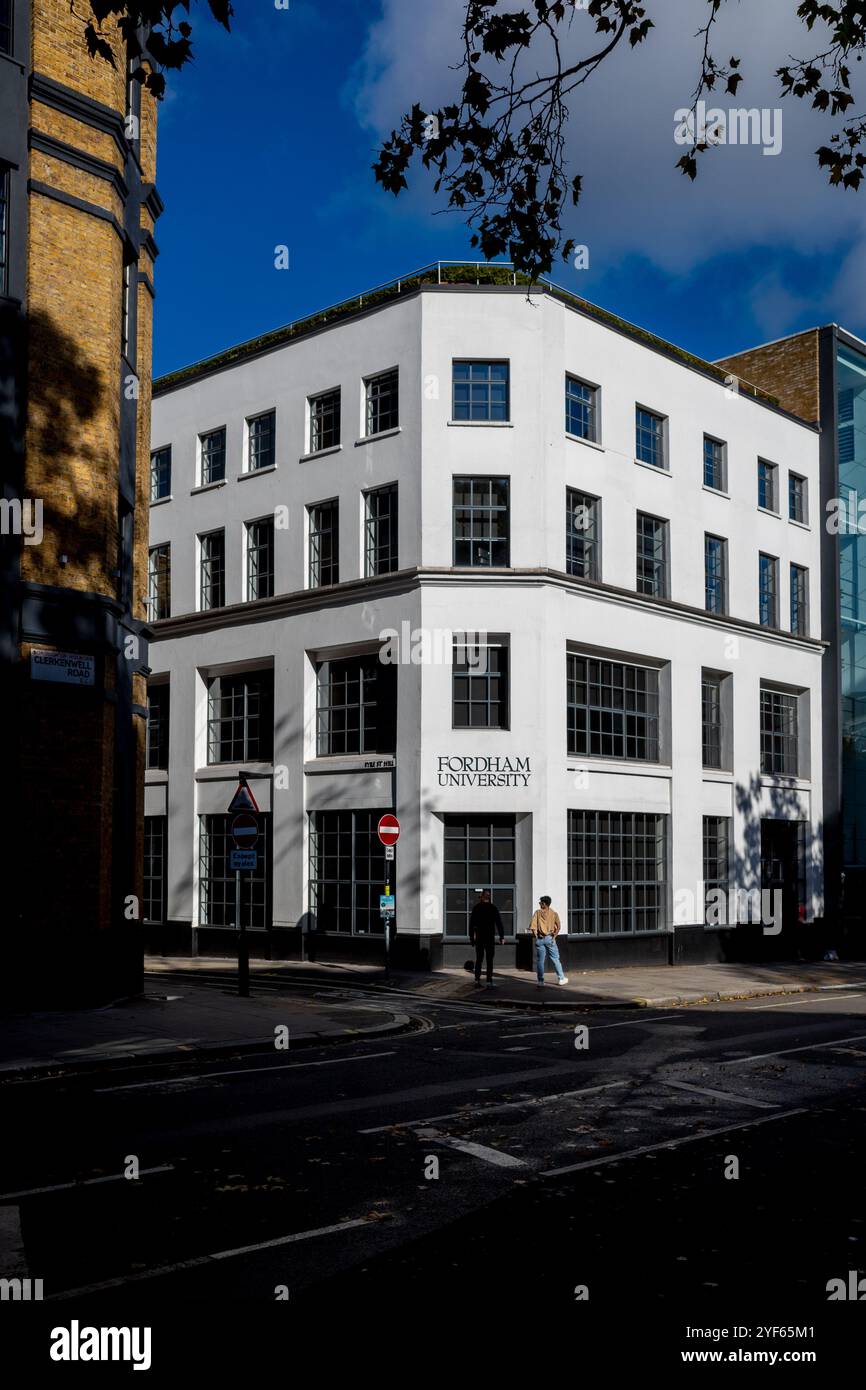 Fordham University London - l'Université Fordham a ouvert ses portes à Londres en 2002 et a déménagé au Fordham University London Centre au 2 Eyre St Hill en 2018 Banque D'Images
