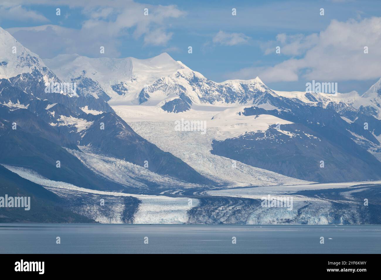Alaska, Prince William Sound, College Fjord. Banque D'Images