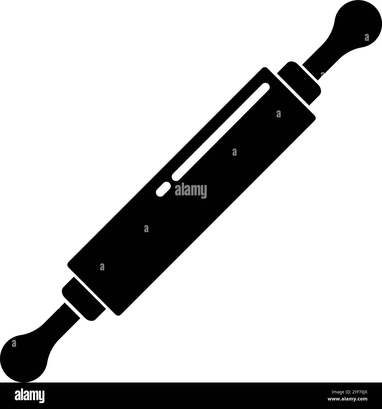 L'icône de l'axe de roulement Illustration de Vecteur