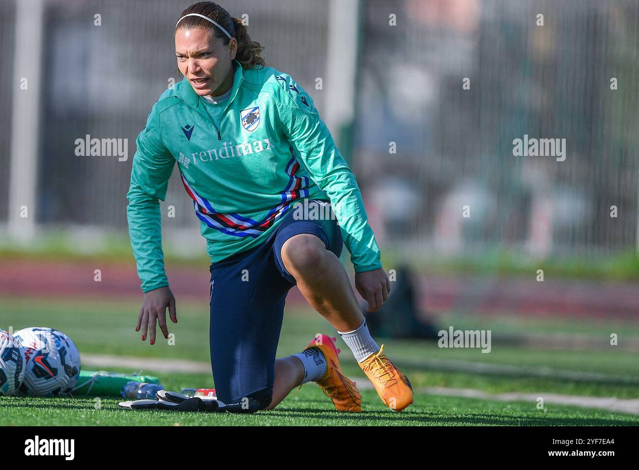 Amanda Tampieri (Sampdoria) pendant Sampdoria Women vs AS Roma, match de football italien Serie A Women à Gênes, Italie, 03 novembre 2024 Banque D'Images