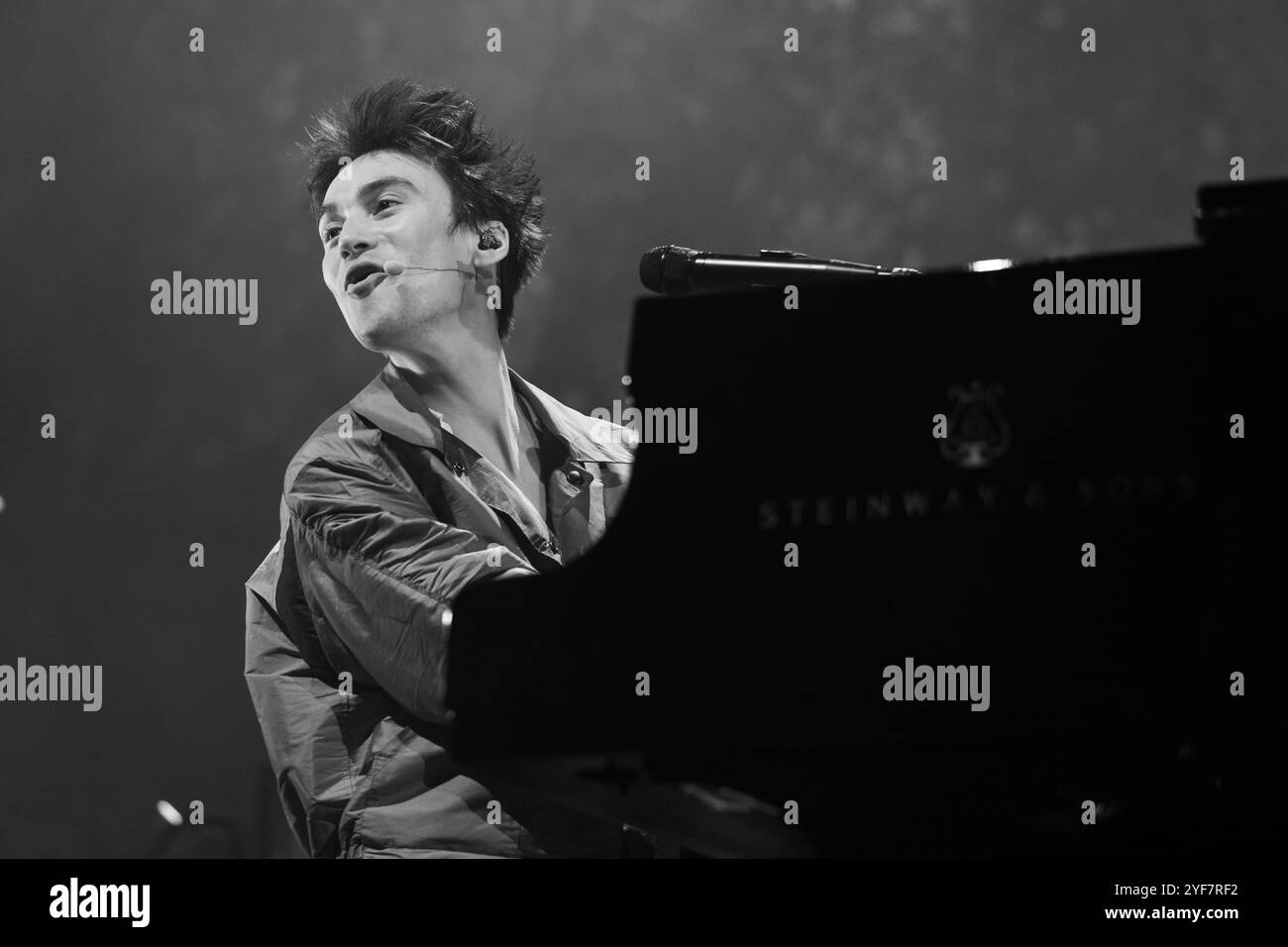 Le chanteur anglais Jacob collier lors de la performance au Wizink Center, le 1er novembre 2024 à Madrid, Espagne. Banque D'Images Le chanteur anglais Jacob collier lors de la performance au Wizink Center, le 1er novembre 2024 à Madrid, Espagne. Banque D'Images