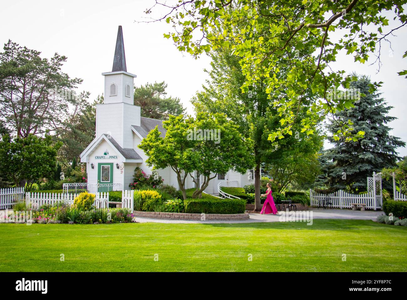 Lieu de mariage à la campagne Banque D'Images