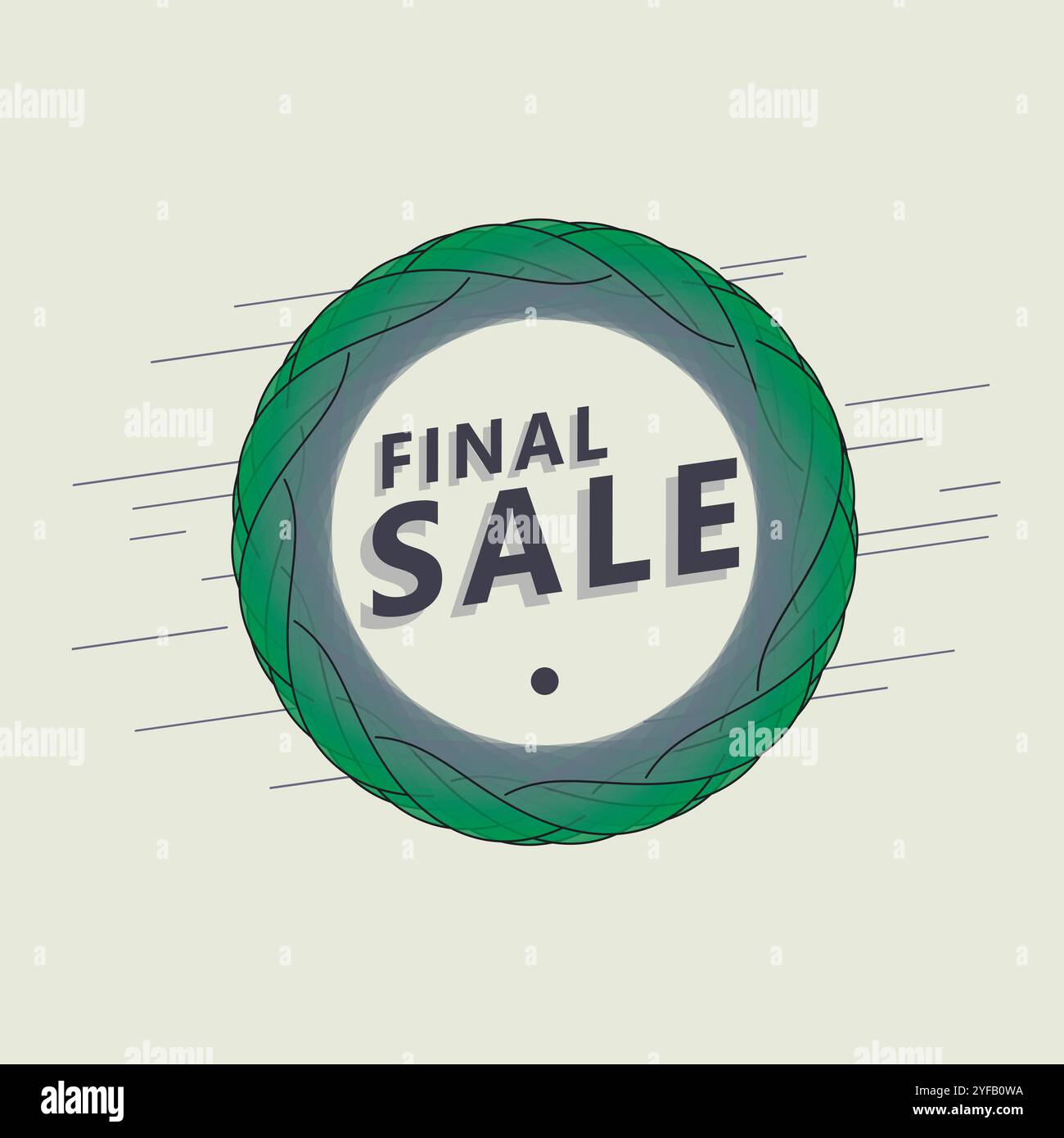 Publicité avec design de vente finale. Affiche de vente de bannière. Modèle de vecteur géométrique. Offre spéciale soldes. Achats en ligne. Promotion bannière de réduction. Illustration de Vecteur