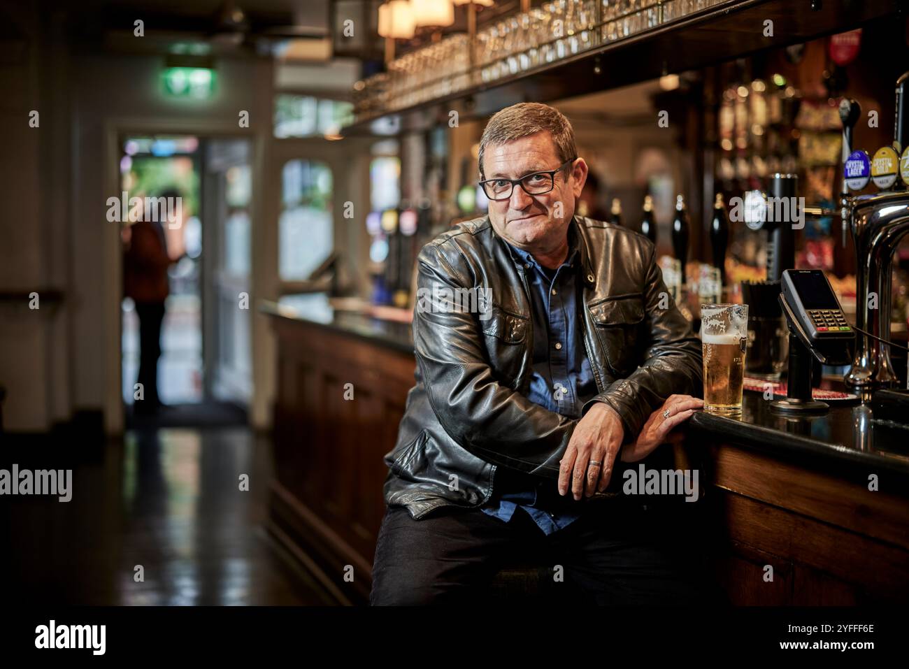 Chanteur-compositeur Paul Heaton anciennement des Housemartins et du Beautiful South Banque D'Images