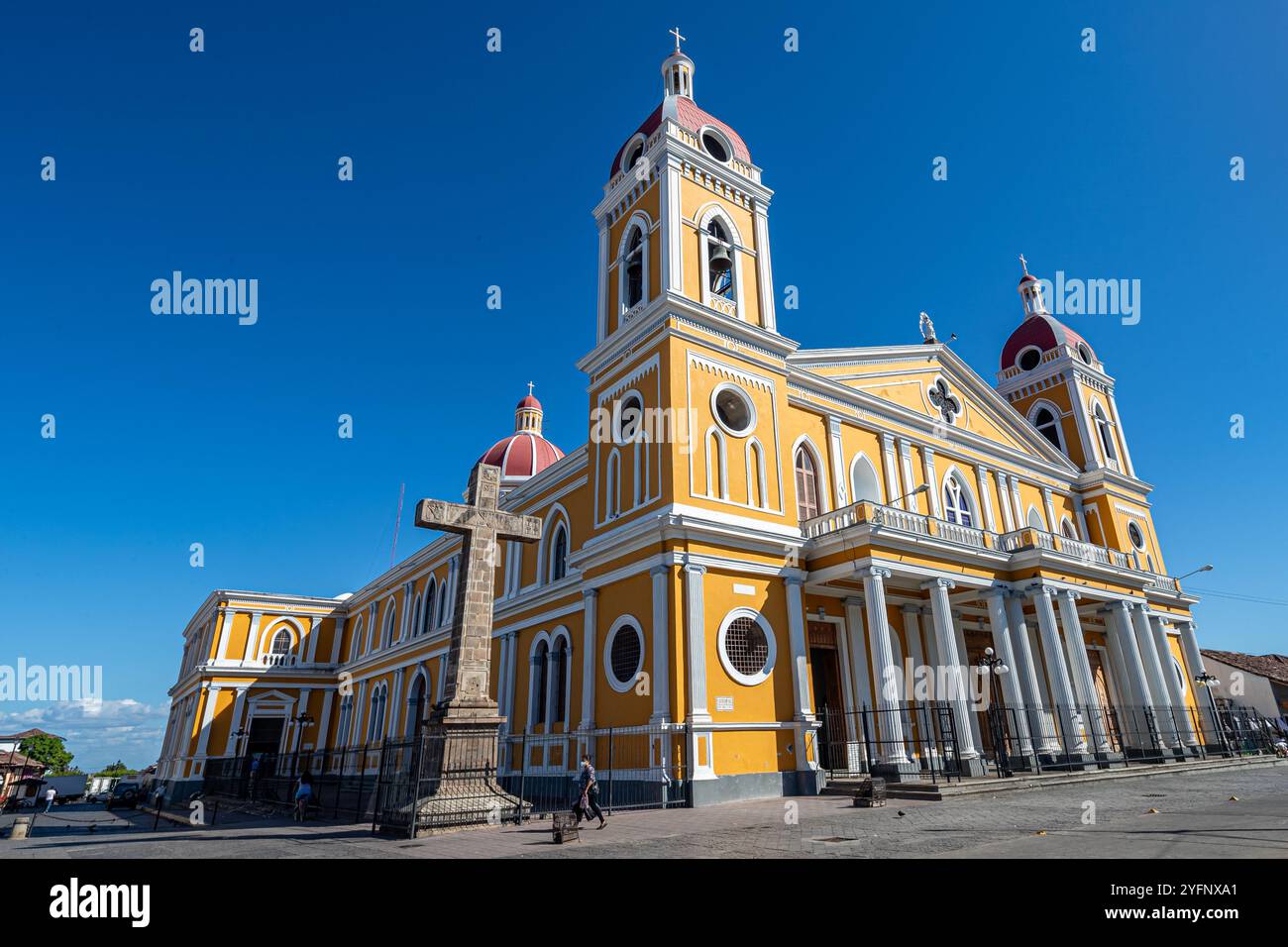 Nicaragua, Grenade, Iglesia Catedral Inmaculada Concepción de María Banque D'Images