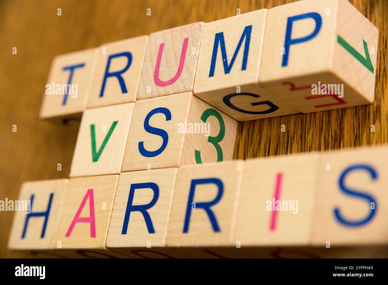 Élection présidentielle américaine de 2024 Donald Trump v. Kamala Harris © Wojciech Strozyk / Alamy Stock photo Banque D'Images