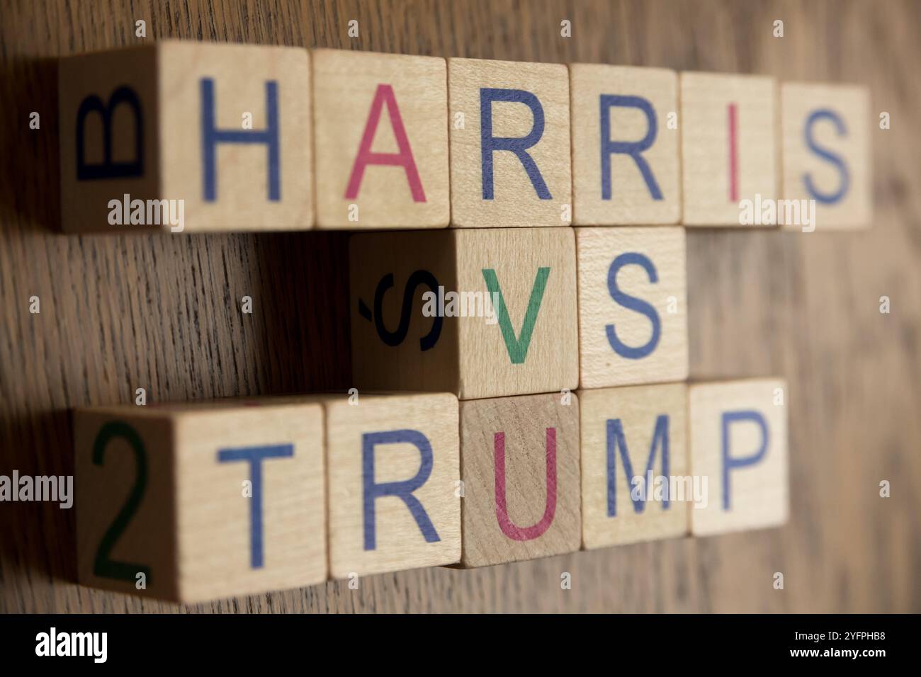 Élection présidentielle américaine de 2024 Donald Trump v. Kamala Harris © Wojciech Strozyk / Alamy Stock photo Banque D'Images