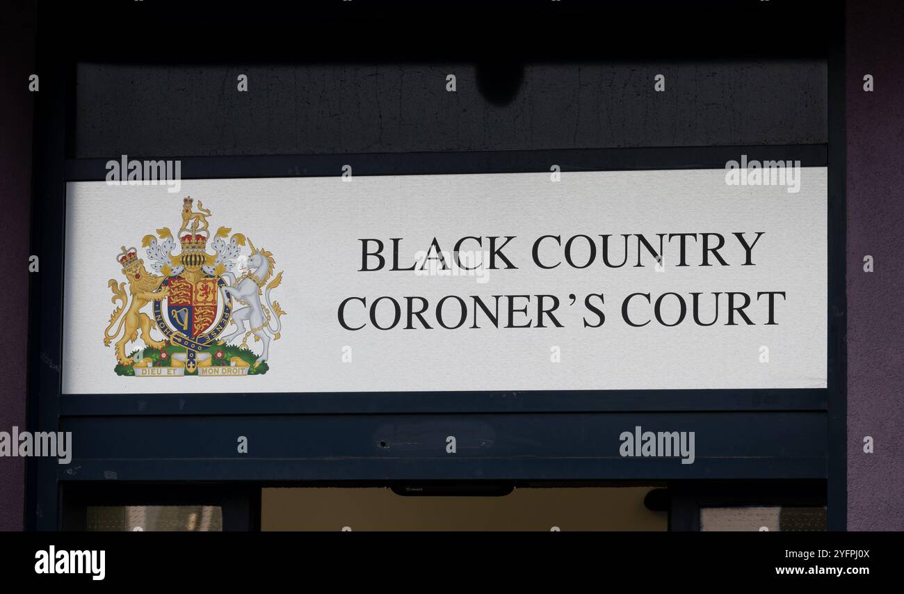 Black Country Coroner's court, Oldbury, West Midlands, Angleterre, Royaume-Uni Banque D'Images