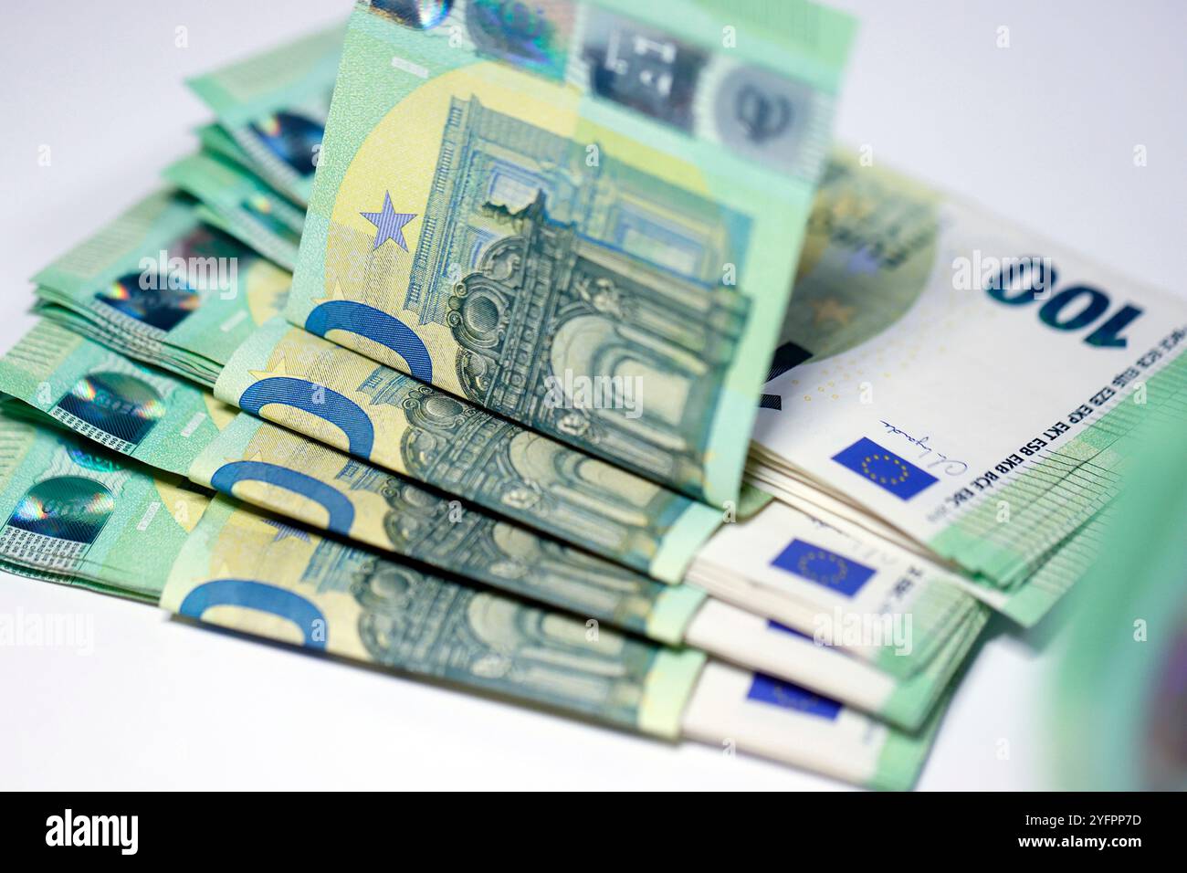 billet de 100 euros. Argent. Finances. Banque. Banque D'Images