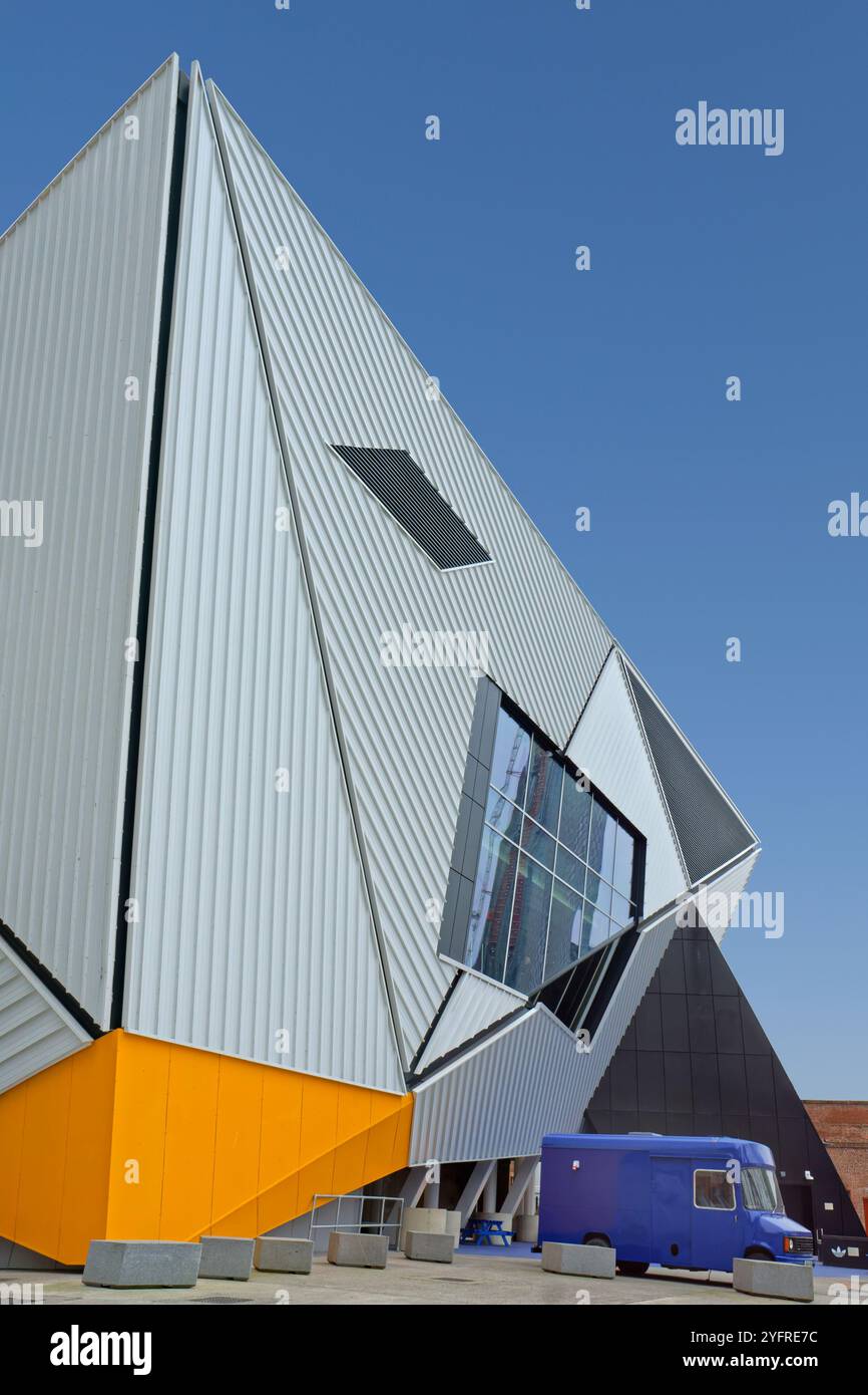 Aviva Arena et concert Hall dans le centre-ville de Manchester, en Angleterre. Banque D'Images