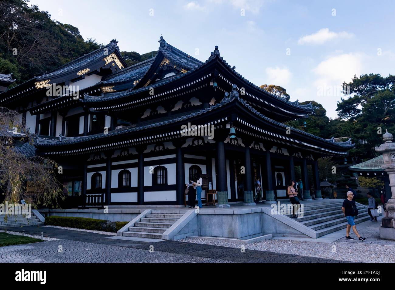 Temple bouddhiste Hase-dera à Kamakura, Japon. © Giorgia de Dato Banque D'Images