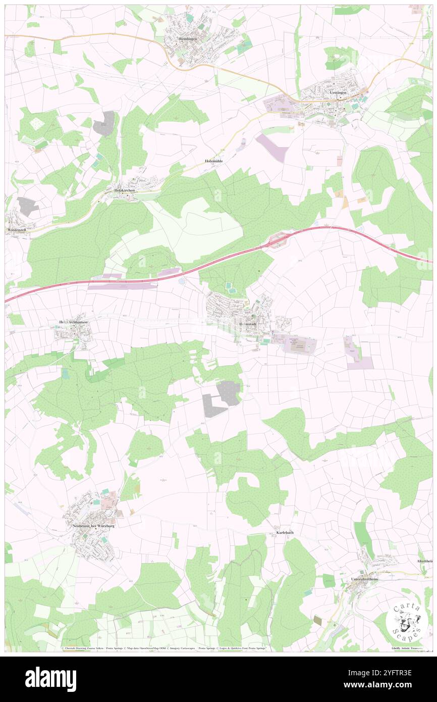 Klingelgraben, DE, Allemagne, Bavière, N 49 45' 38'', N 9 42' 6'', carte, Carthascapes carte publiée en 2024. Explorez Cartascapes, une carte qui révèle la diversité des paysages, des cultures et des écosystèmes de la Terre. Voyage à travers le temps et l'espace, découvrir l'interconnexion du passé, du présent et de l'avenir de notre planète. Banque D'Images