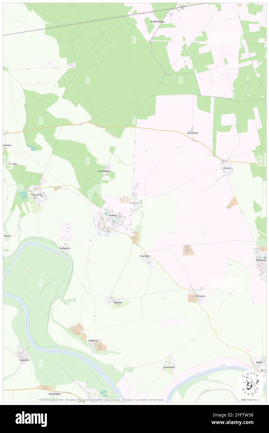 Nichtewitz, DE, Allemagne, Saxe, N 51 32' 0'', N 13 8' 8'', carte, Carthascapes carte publiée en 2024. Explorez Cartascapes, une carte qui révèle la diversité des paysages, des cultures et des écosystèmes de la Terre. Voyage à travers le temps et l'espace, découvrir l'interconnexion du passé, du présent et de l'avenir de notre planète. Banque D'Images