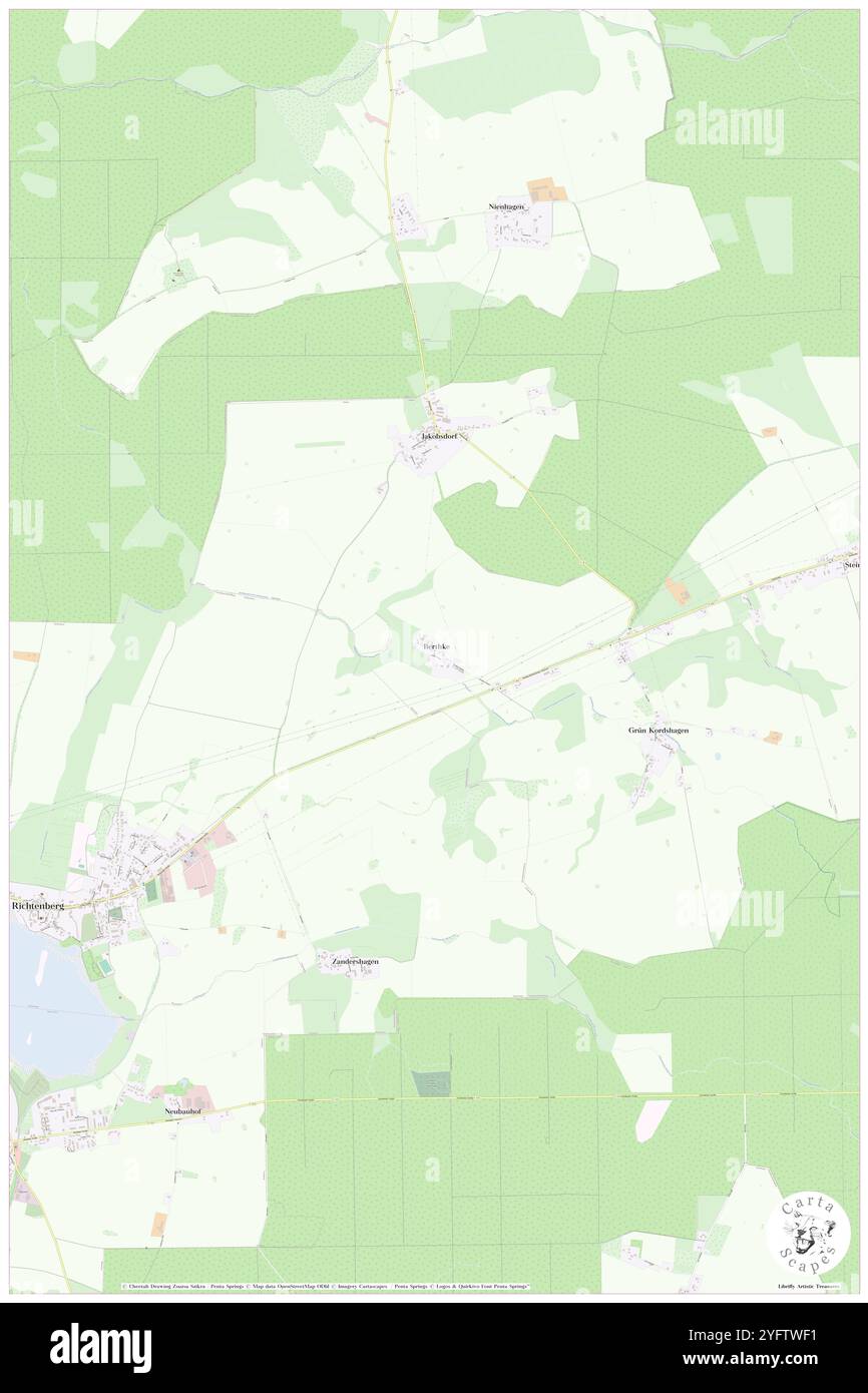 Berthke, DE, Allemagne, Mecklembourg-Poméranie occidentale, N 54 13' 5'', N 12 55' 57'', map, Carthenburg-Poméranie occidentale carte publiée en 2024. Explorez Cartascapes, une carte qui révèle la diversité des paysages, des cultures et des écosystèmes de la Terre. Voyage à travers le temps et l'espace, découvrir l'interconnexion du passé, du présent et de l'avenir de notre planète. Banque D'Images