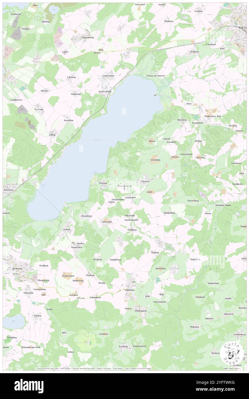 Pietzenkirchen, haute-Bavière, DE, Allemagne, Bavière, n 47 51' 43'', N 12 15' 4'', carte, Cartascapes carte publiée en 2024. Explorez Cartascapes, une carte qui révèle la diversité des paysages, des cultures et des écosystèmes de la Terre. Voyage à travers le temps et l'espace, découvrir l'interconnexion du passé, du présent et de l'avenir de notre planète. Banque D'Images