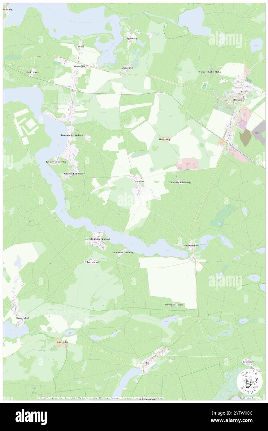 Petersdorf, DE, Allemagne, Brandebourg, N 52 18' 50'', N 14 3' 57'', carte, Carthascapes carte publiée en 2024. Explorez Cartascapes, une carte qui révèle la diversité des paysages, des cultures et des écosystèmes de la Terre. Voyage à travers le temps et l'espace, découvrir l'interconnexion du passé, du présent et de l'avenir de notre planète. Banque D'Images