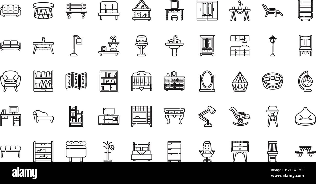 Collection d'icônes vectorielles de haute qualité avec contour modifiable. Idéal pour les projets professionnels et créatifs. Illustration de Vecteur Collection d'icônes vectorielles de haute qualité avec contour modifiable. Idéal pour les projets professionnels et créatifs. Illustration de Vecteur