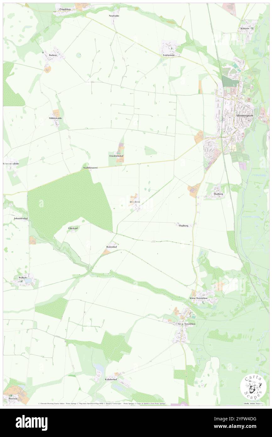 Trostfelde, DE, Allemagne, Mecklembourg-Poméranie occidentale, N 53 40' 22'', N 13 12' 36'', map, Carthascapes map publié en 2024. Explorez Cartascapes, une carte qui révèle la diversité des paysages, des cultures et des écosystèmes de la Terre. Voyage à travers le temps et l'espace, découvrir l'interconnexion du passé, du présent et de l'avenir de notre planète. Banque D'Images