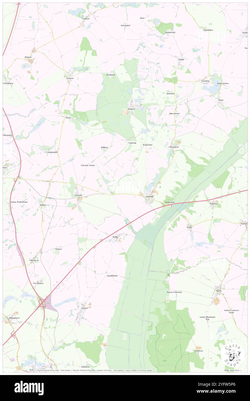 Randowtal, DE, Allemagne, Brandebourg, N 53 18' 20'', N 14 3' 20'', carte, Carthascapes carte publiée en 2024. Explorez Cartascapes, une carte qui révèle la diversité des paysages, des cultures et des écosystèmes de la Terre. Voyage à travers le temps et l'espace, découvrir l'interconnexion du passé, du présent et de l'avenir de notre planète. Banque D'Images