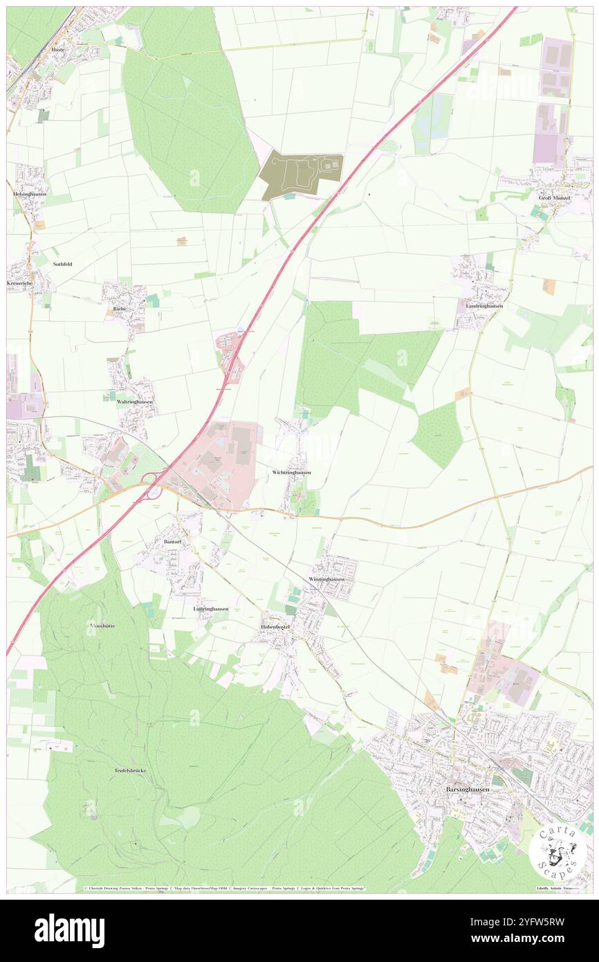 Wichtringhausen, DE, Allemagne, basse-Saxe, N 52 20' 16'', N 9 26' 0'', carte, Carthascapes carte publiée en 2024. Explorez Cartascapes, une carte qui révèle la diversité des paysages, des cultures et des écosystèmes de la Terre. Voyage à travers le temps et l'espace, découvrir l'interconnexion du passé, du présent et de l'avenir de notre planète. Banque D'Images