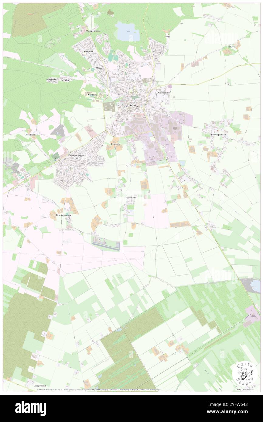 Sierhausen, DE, Allemagne, basse-Saxe, N 52 29' 57'', N 8 11' 44'', carte, Carthascapes carte publiée en 2024. Explorez Cartascapes, une carte qui révèle la diversité des paysages, des cultures et des écosystèmes de la Terre. Voyage à travers le temps et l'espace, découvrir l'interconnexion du passé, du présent et de l'avenir de notre planète. Banque D'Images