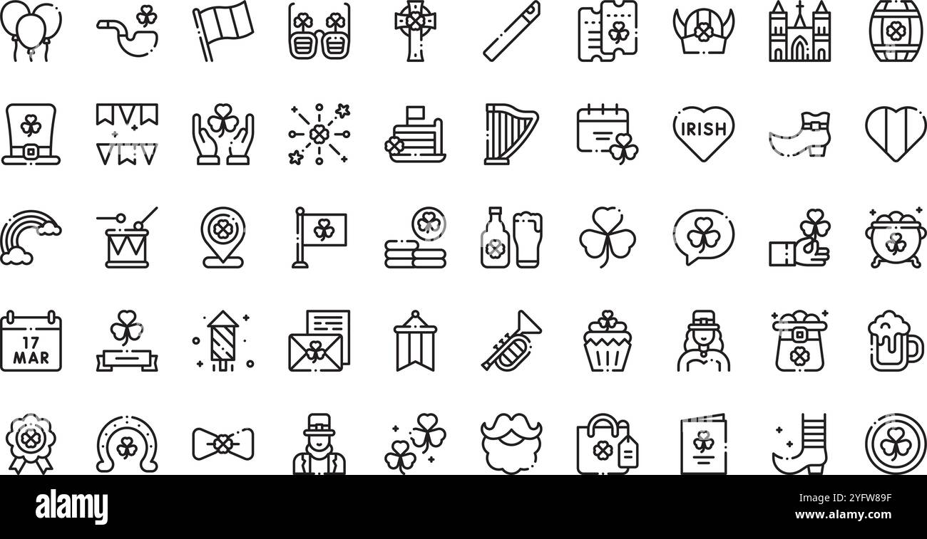 Collection d'icônes vectorielles de haute qualité avec contour modifiable. Idéal pour les projets professionnels et créatifs. Illustration de Vecteur