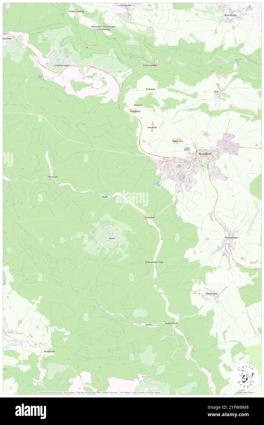 Steinasage, Fribourg Region, DE, Allemagne, Bade-Wurtemberg, n 47 48' 27'', N 8 18' 49'', carte, Carthascapes carte publiée en 2024. Explorez Cartascapes, une carte qui révèle la diversité des paysages, des cultures et des écosystèmes de la Terre. Voyage à travers le temps et l'espace, découvrir l'interconnexion du passé, du présent et de l'avenir de notre planète. Banque D'Images