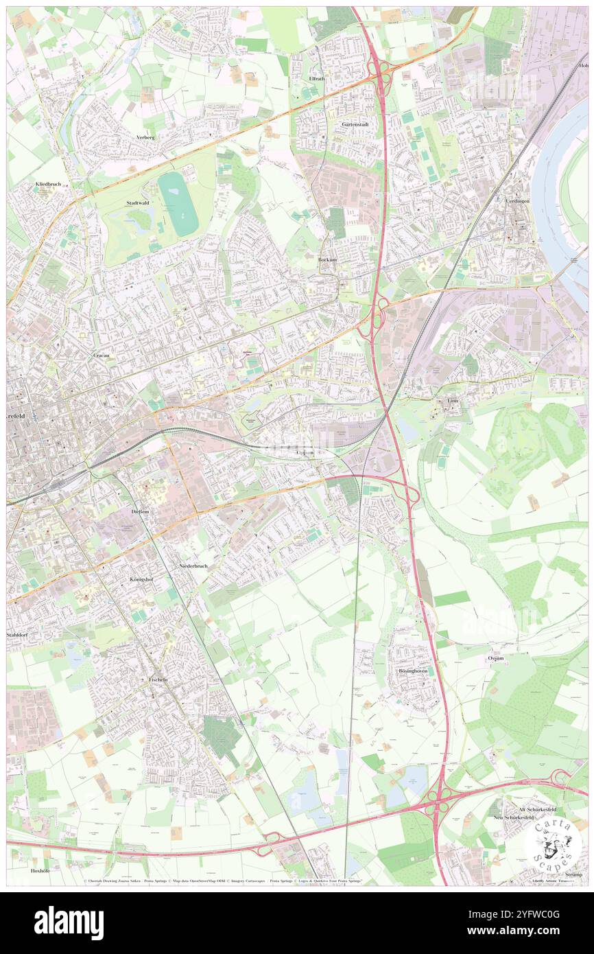 Bahnhof Krefeld-Oppum, Düsseldorf District, DE, Allemagne, Rhénanie-du-Nord-Westphalie, n 51 19' 47'', N 6 36' 41'', carte, Cartascapes carte publiée en 2024. Explorez Cartascapes, une carte qui révèle la diversité des paysages, des cultures et des écosystèmes de la Terre. Voyage à travers le temps et l'espace, découvrir l'interconnexion du passé, du présent et de l'avenir de notre planète. Banque D'Images