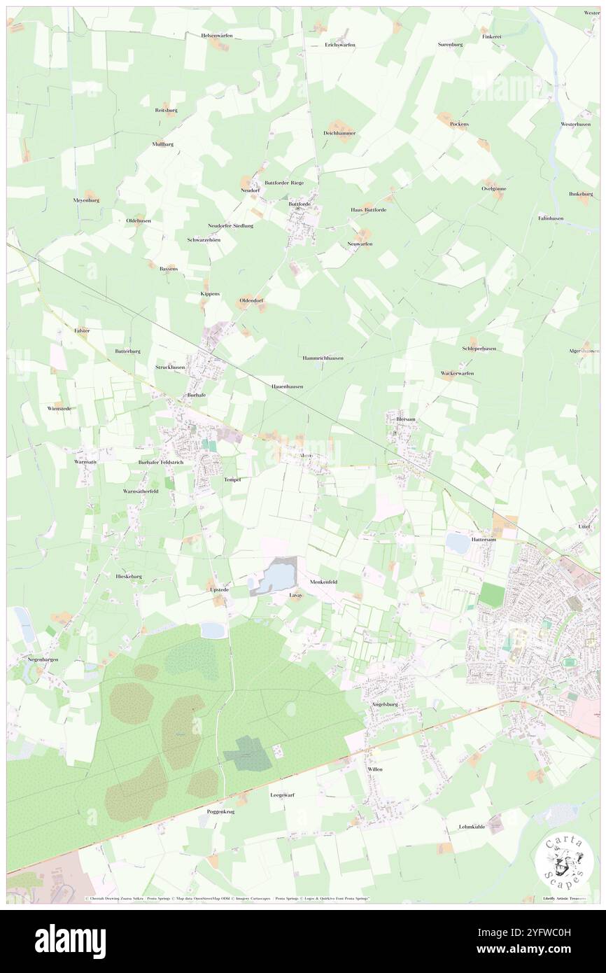 Abens, DE, Allemagne, basse-Saxe, N 53 35' 47'', N 7 43' 34'', carte, Carthascapes carte publiée en 2024. Explorez Cartascapes, une carte qui révèle la diversité des paysages, des cultures et des écosystèmes de la Terre. Voyage à travers le temps et l'espace, découvrir l'interconnexion du passé, du présent et de l'avenir de notre planète. Banque D'Images