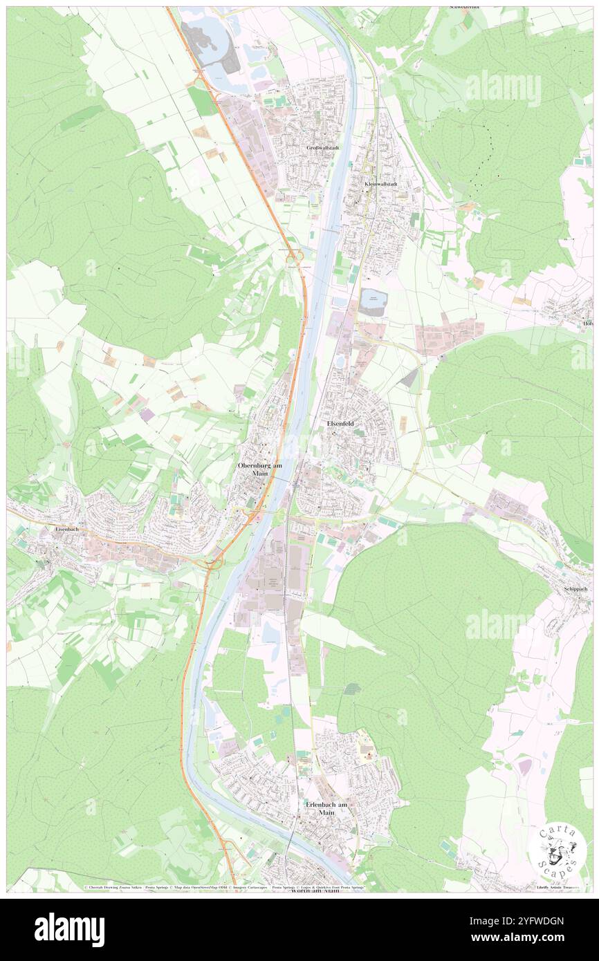 Elsava, DE, Allemagne, Bavière, N 49 50' 39'', N 9 9' 17'', carte, Carthascapes carte publiée en 2024. Explorez Cartascapes, une carte qui révèle la diversité des paysages, des cultures et des écosystèmes de la Terre. Voyage à travers le temps et l'espace, découvrir l'interconnexion du passé, du présent et de l'avenir de notre planète. Banque D'Images