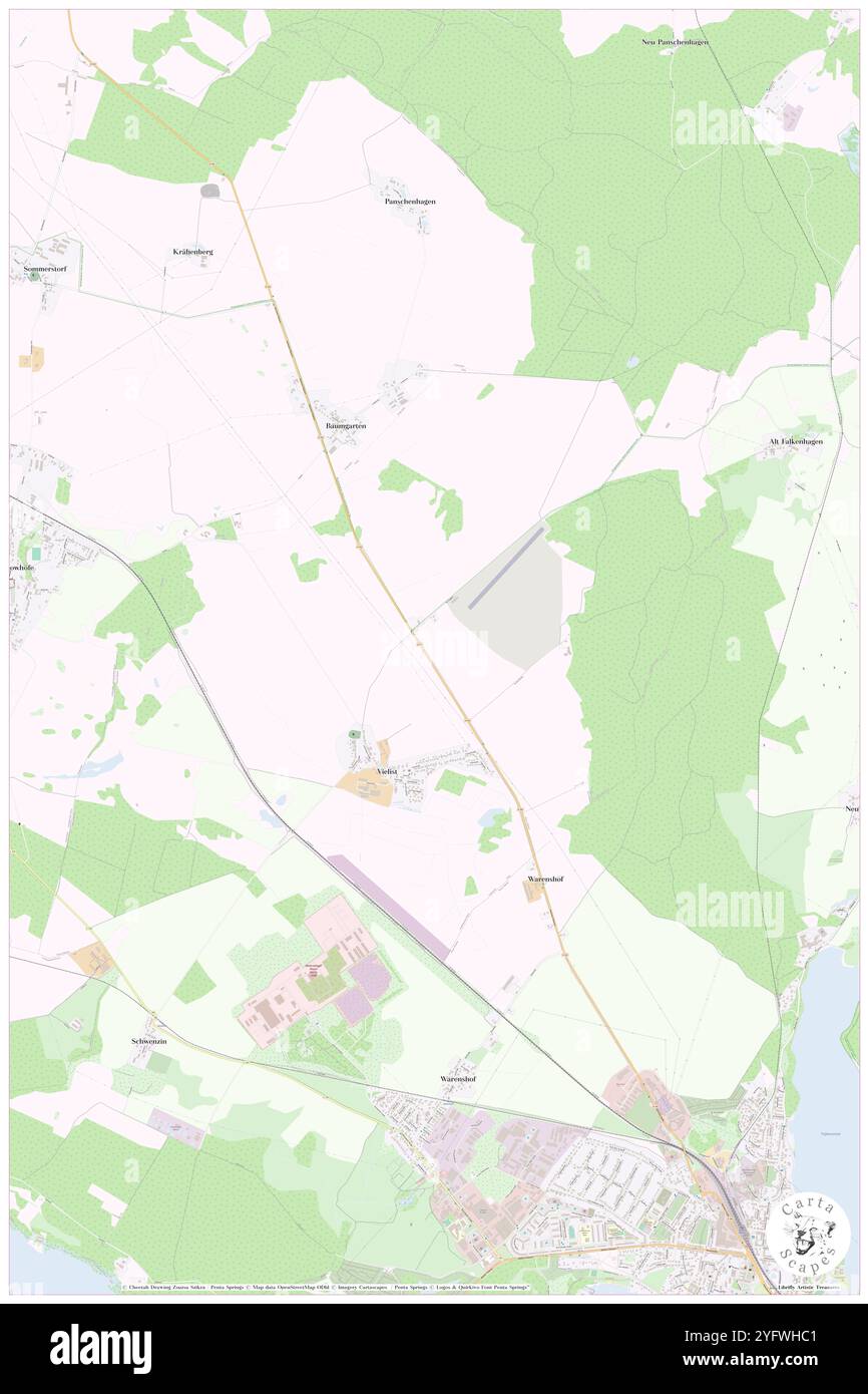 Vielist, DE, Allemagne, Mecklembourg-Poméranie occidentale, N 53 32' 59'', N 12 37' 59'', map, Carthascapes map publié en 2024. Explorez Cartascapes, une carte qui révèle la diversité des paysages, des cultures et des écosystèmes de la Terre. Voyage à travers le temps et l'espace, découvrir l'interconnexion du passé, du présent et de l'avenir de notre planète. Banque D'Images