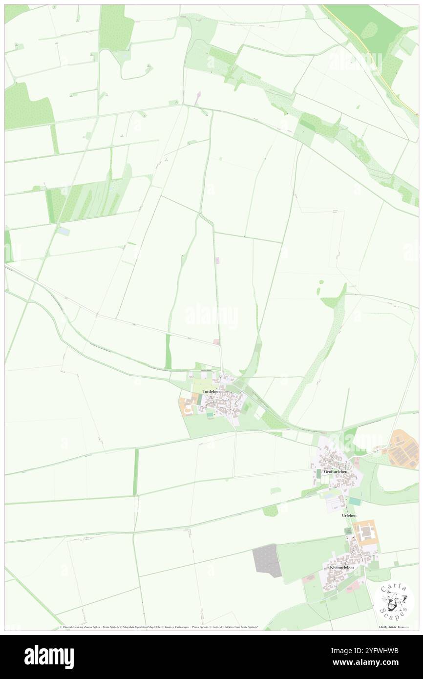 Tottleben, DE, Allemagne, Thuringe, N 51 10' 0'', N 10 45' 0'', carte, Carthascapes carte publiée en 2024. Explorez Cartascapes, une carte qui révèle la diversité des paysages, des cultures et des écosystèmes de la Terre. Voyage à travers le temps et l'espace, découvrir l'interconnexion du passé, du présent et de l'avenir de notre planète. Banque D'Images