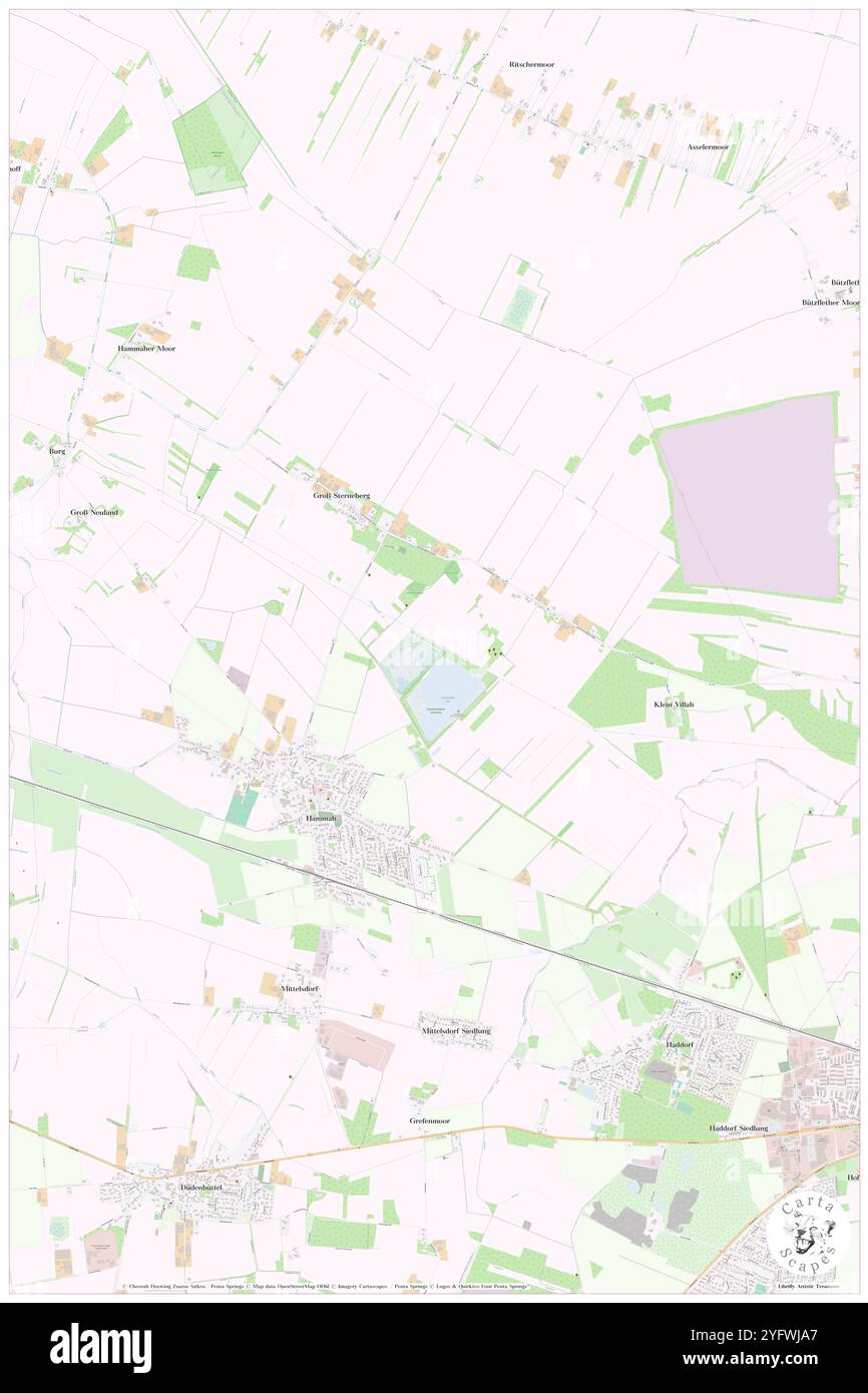 Hammah, DE, Allemagne, basse-Saxe, N 53 37' 0'', N 9 22' 0'', carte, Carthascapes carte publiée en 2024. Explorez Cartascapes, une carte qui révèle la diversité des paysages, des cultures et des écosystèmes de la Terre. Voyage à travers le temps et l'espace, découvrir l'interconnexion du passé, du présent et de l'avenir de notre planète. Banque D'Images