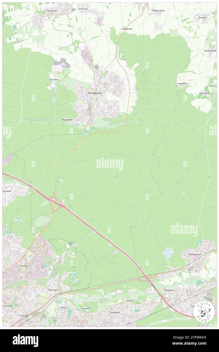 Haidbrunnen, DE, Allemagne, Bavière, N 49 30' 40'', N 11 9' 34'', carte, Carthascapes carte publiée en 2024. Explorez Cartascapes, une carte qui révèle la diversité des paysages, des cultures et des écosystèmes de la Terre. Voyage à travers le temps et l'espace, découvrir l'interconnexion du passé, du présent et de l'avenir de notre planète. Banque D'Images