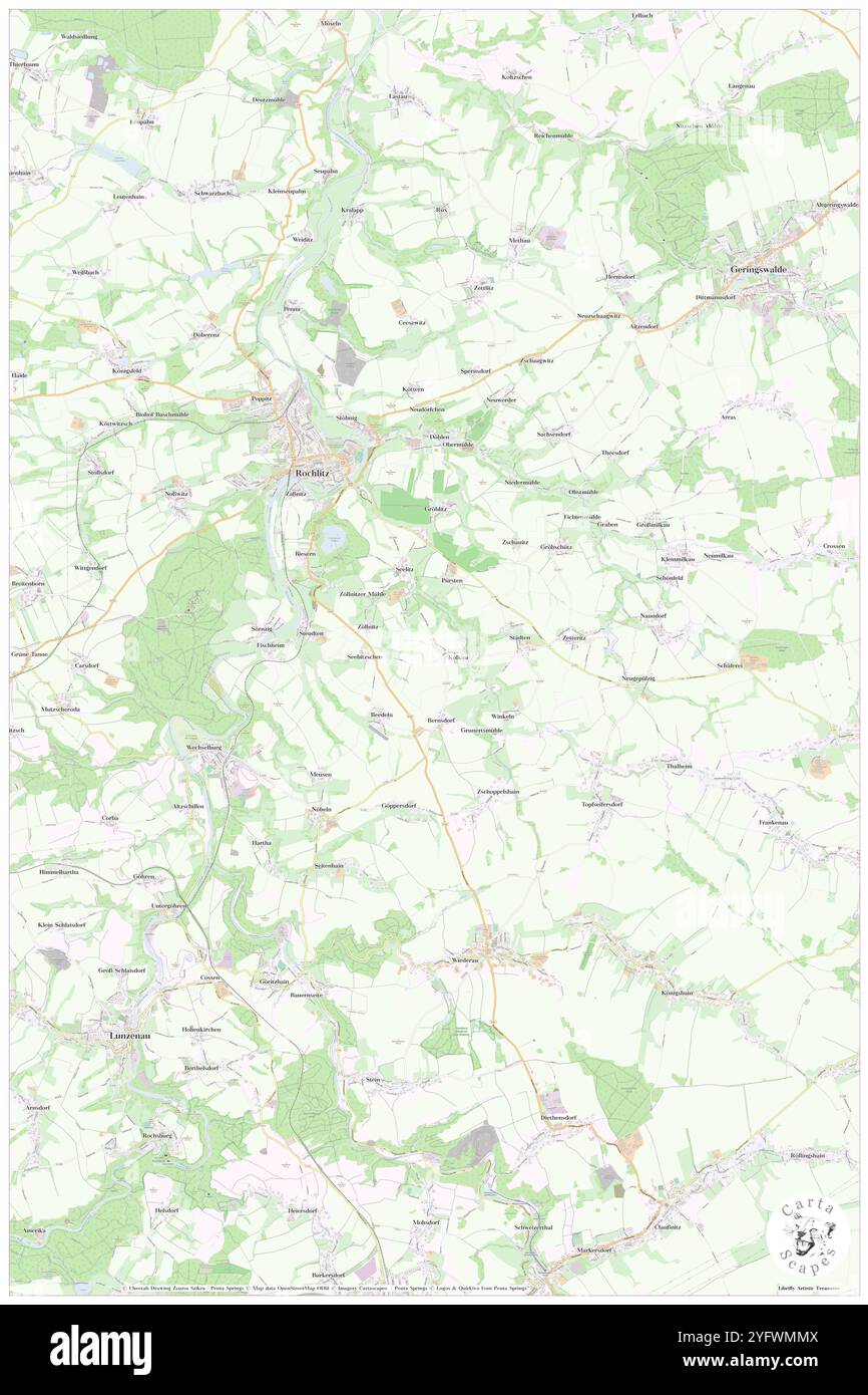 Kolkau, DE, Allemagne, Saxe, N 51 1' 8'', N 12 49' 52'', carte, Carthascapes carte publiée en 2024. Explorez Cartascapes, une carte qui révèle la diversité des paysages, des cultures et des écosystèmes de la Terre. Voyage à travers le temps et l'espace, découvrir l'interconnexion du passé, du présent et de l'avenir de notre planète. Banque D'Images