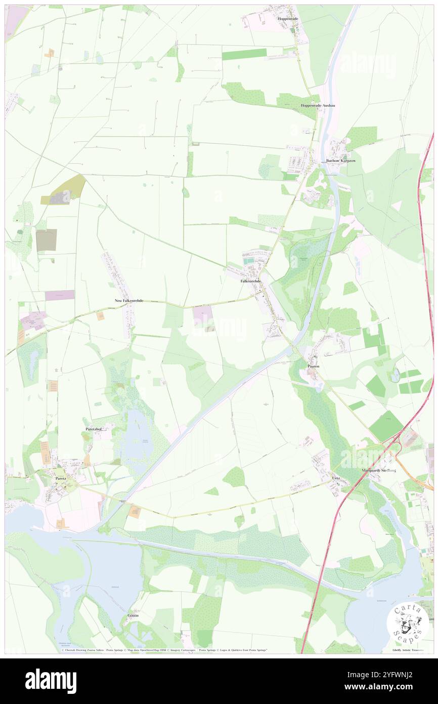 Falkenrehde, DE, Allemagne, Brandebourg, N 52 29' 46'', N 12 55' 24'', map, Carthascapes carte publiée en 2024. Explorez Cartascapes, une carte qui révèle la diversité des paysages, des cultures et des écosystèmes de la Terre. Voyage à travers le temps et l'espace, découvrir l'interconnexion du passé, du présent et de l'avenir de notre planète. Banque D'Images