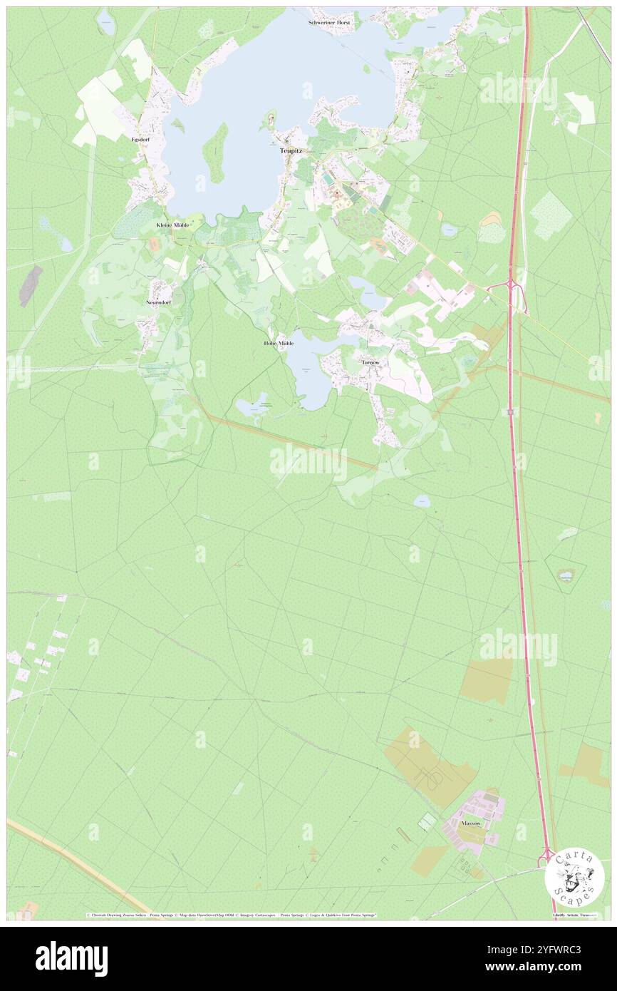 Wahrensberg, DE, Allemagne, Brandebourg, N 52 6' 14'', N 13 36' 46'', carte, Carthascapes carte publiée en 2024. Explorez Cartascapes, une carte qui révèle la diversité des paysages, des cultures et des écosystèmes de la Terre. Voyage à travers le temps et l'espace, découvrir l'interconnexion du passé, du présent et de l'avenir de notre planète. Banque D'Images