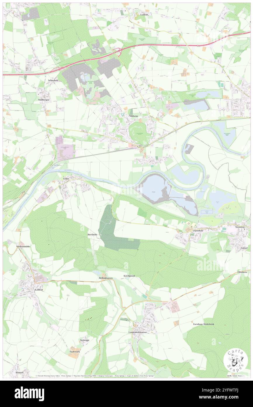 Herrengraben, DE, Allemagne, Rhénanie du Nord-Westphalie, N 52 10' 50'', N 8 57' 34'', carte, Carthascapes carte publiée en 2024. Explorez Cartascapes, une carte qui révèle la diversité des paysages, des cultures et des écosystèmes de la Terre. Voyage à travers le temps et l'espace, découvrir l'interconnexion du passé, du présent et de l'avenir de notre planète. Banque D'Images