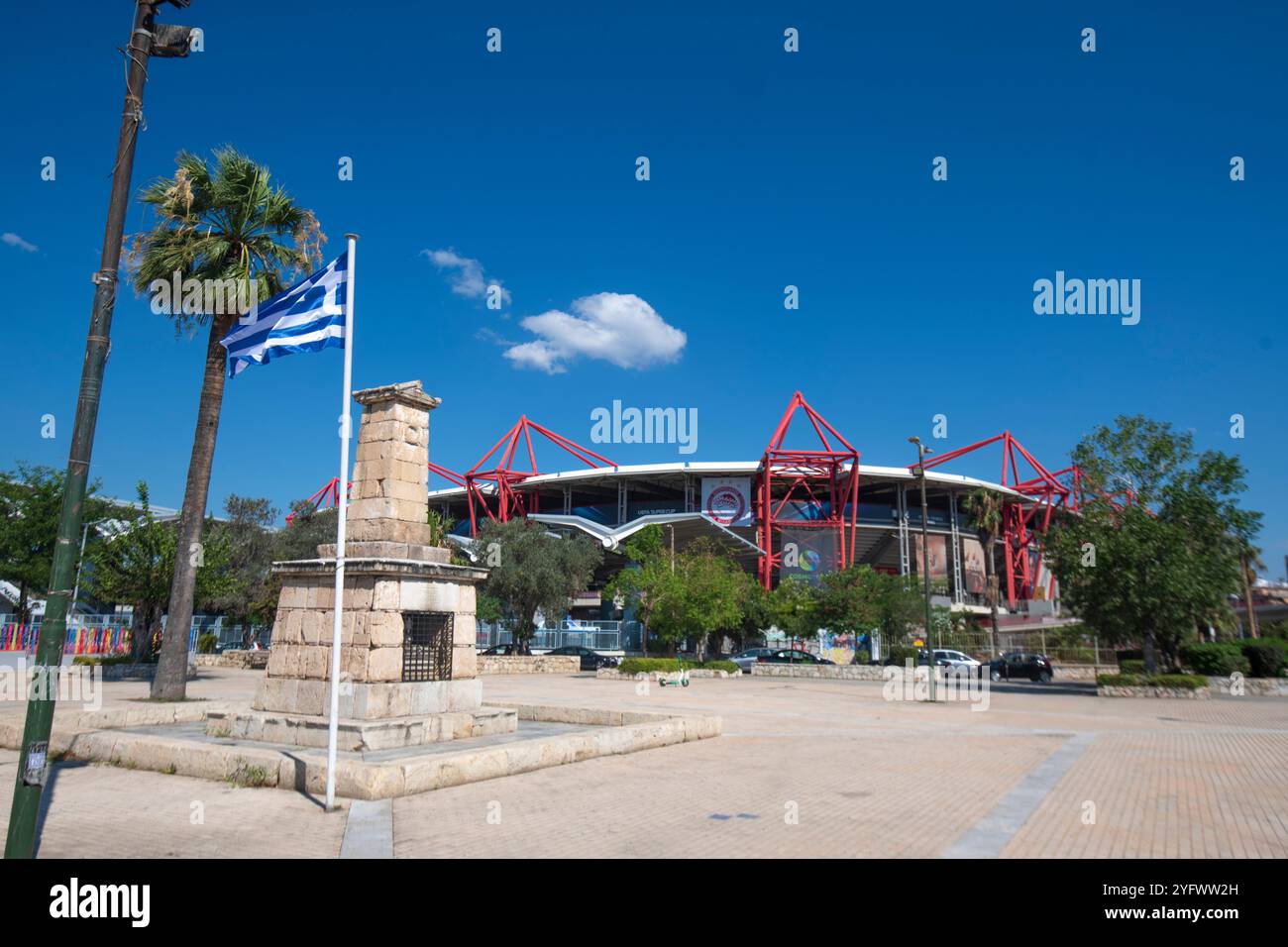 Georgios Karaiskakis Stadium. Pirée, Athènes. Grèce Banque D'Images