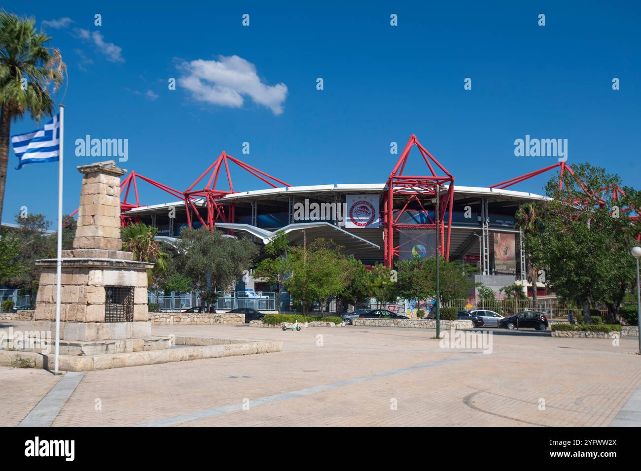 Georgios Karaiskakis Stadium. Pirée, Athènes. Grèce Banque D'Images