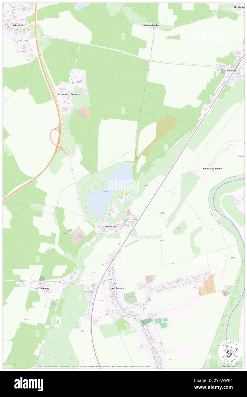 Bresinchen, DE, Allemagne, Brandebourg, N 52 0' 1'', N 14 41' 48'', carte, Carthascapes carte publiée en 2024. Explorez Cartascapes, une carte qui révèle la diversité des paysages, des cultures et des écosystèmes de la Terre. Voyage à travers le temps et l'espace, découvrir l'interconnexion du passé, du présent et de l'avenir de notre planète. Banque D'Images