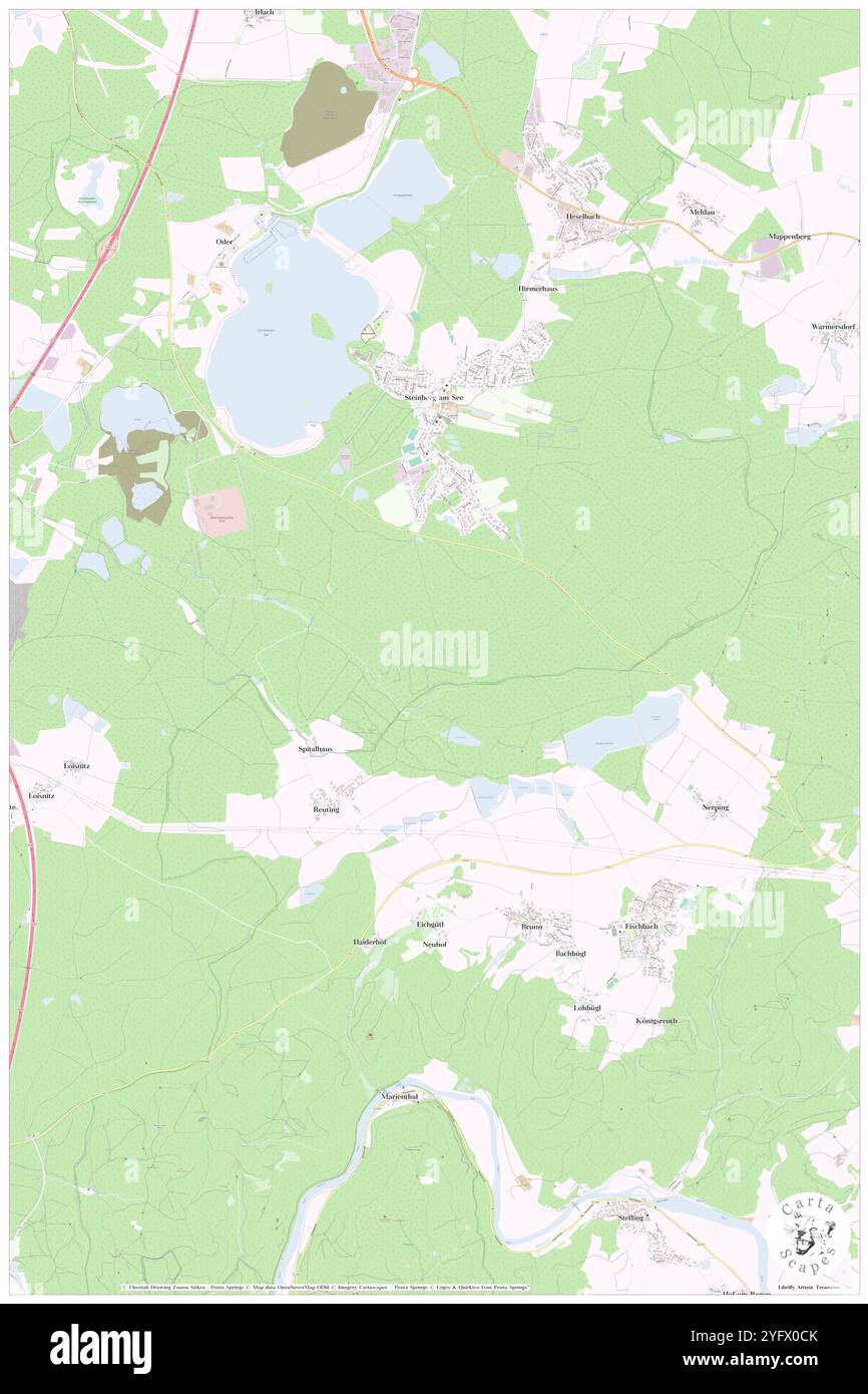 Spitalholz, DE, Allemagne, Bavière, N 49 15' 23'', N 12 10' 48'', carte, Carthascapes carte publiée en 2024. Explorez Cartascapes, une carte qui révèle la diversité des paysages, des cultures et des écosystèmes de la Terre. Voyage à travers le temps et l'espace, découvrir l'interconnexion du passé, du présent et de l'avenir de notre planète. Banque D'Images