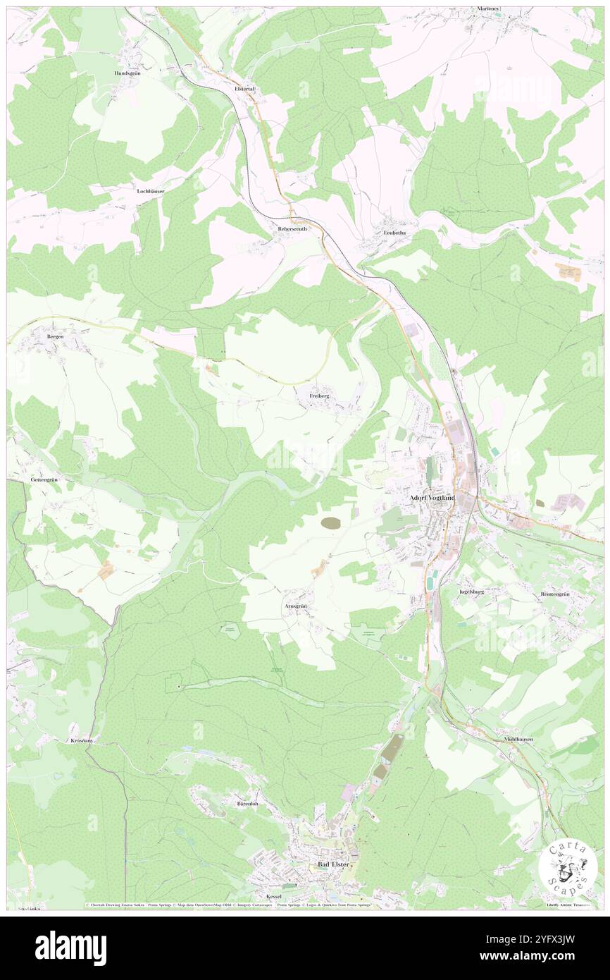 Finkenburg, DE, Allemagne, Saxe, N 50 19' 29'', N 12 13' 55'', carte, Carthascapes carte publiée en 2024. Explorez Cartascapes, une carte qui révèle la diversité des paysages, des cultures et des écosystèmes de la Terre. Voyage à travers le temps et l'espace, découvrir l'interconnexion du passé, du présent et de l'avenir de notre planète. Banque D'Images