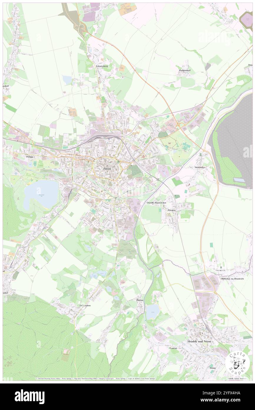 Zittau Sued, DE, Allemagne, Saxe, N 50 53' 24'', N 14 48' 53'', carte, Carthascapes carte publiée en 2024. Explorez Cartascapes, une carte qui révèle la diversité des paysages, des cultures et des écosystèmes de la Terre. Voyage à travers le temps et l'espace, découvrir l'interconnexion du passé, du présent et de l'avenir de notre planète. Banque D'Images