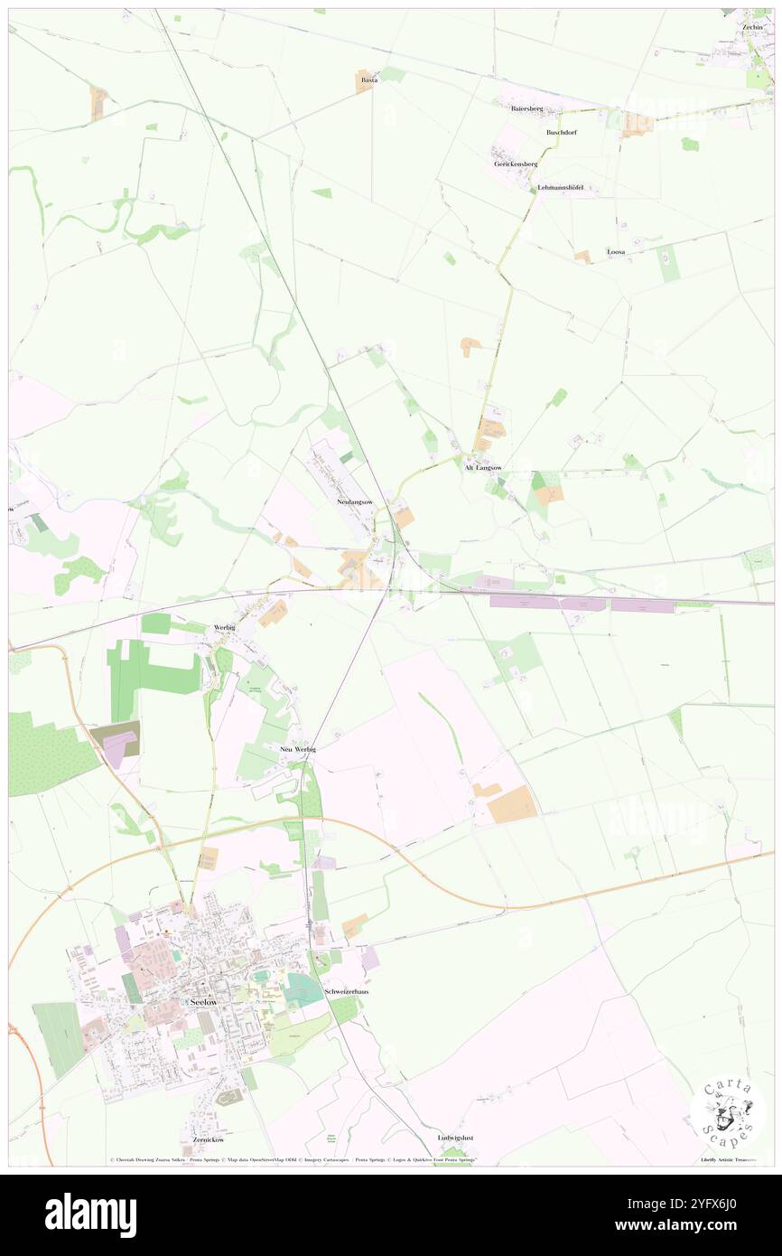 Bahnhof Werbig, DE, Allemagne, Brandebourg, N 52 33' 53'', N 14 24' 19'', map, Carthascapes carte publiée en 2024. Explorez Cartascapes, une carte qui révèle la diversité des paysages, des cultures et des écosystèmes de la Terre. Voyage à travers le temps et l'espace, découvrir l'interconnexion du passé, du présent et de l'avenir de notre planète. Banque D'Images