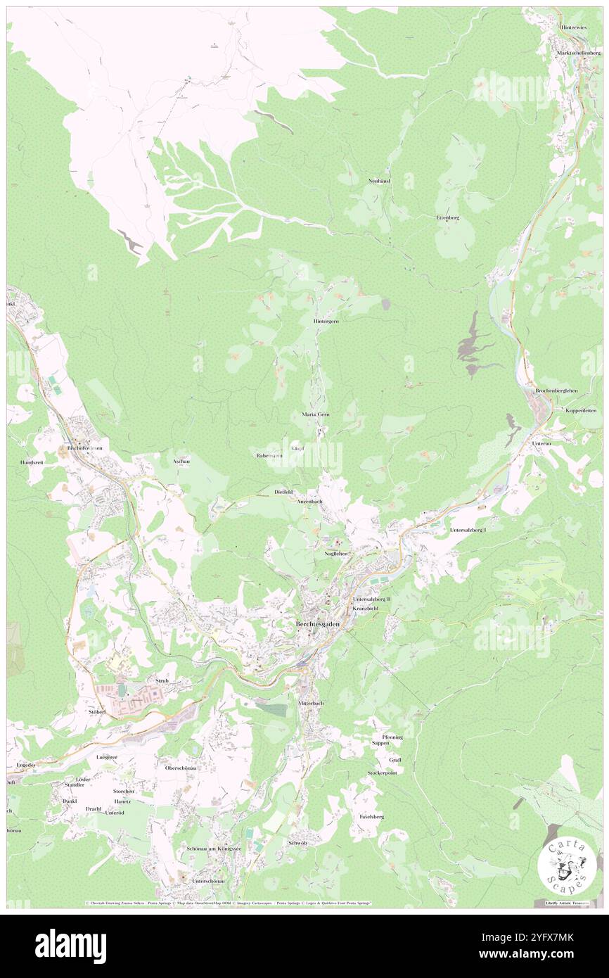 Maria Gern, DE, Allemagne, Bavière, N 47 38' 59'', N 13 0' 0'', carte, Carthascapes carte publiée en 2024. Explorez Cartascapes, une carte qui révèle la diversité des paysages, des cultures et des écosystèmes de la Terre. Voyage à travers le temps et l'espace, découvrir l'interconnexion du passé, du présent et de l'avenir de notre planète. Banque D'Images