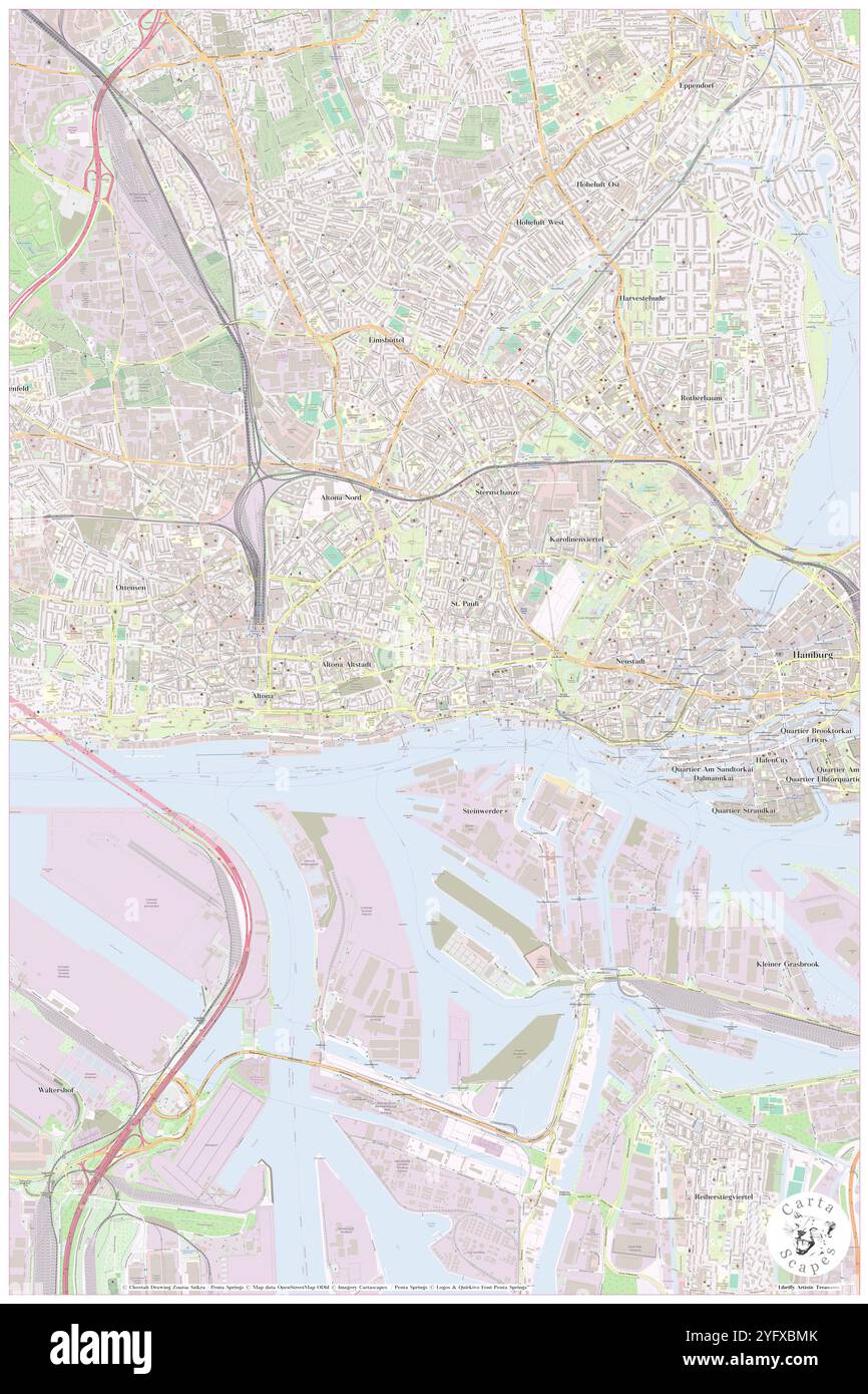 Lafayette, DE, Allemagne, Hambourg, N 53 33' 1'', N 9 57' 20'', carte, Carthascapes carte publiée en 2024. Explorez Cartascapes, une carte qui révèle la diversité des paysages, des cultures et des écosystèmes de la Terre. Voyage à travers le temps et l'espace, découvrir l'interconnexion du passé, du présent et de l'avenir de notre planète. Banque D'Images